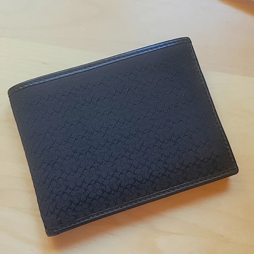 Men's Coach wallet - Picture 1 of 4
